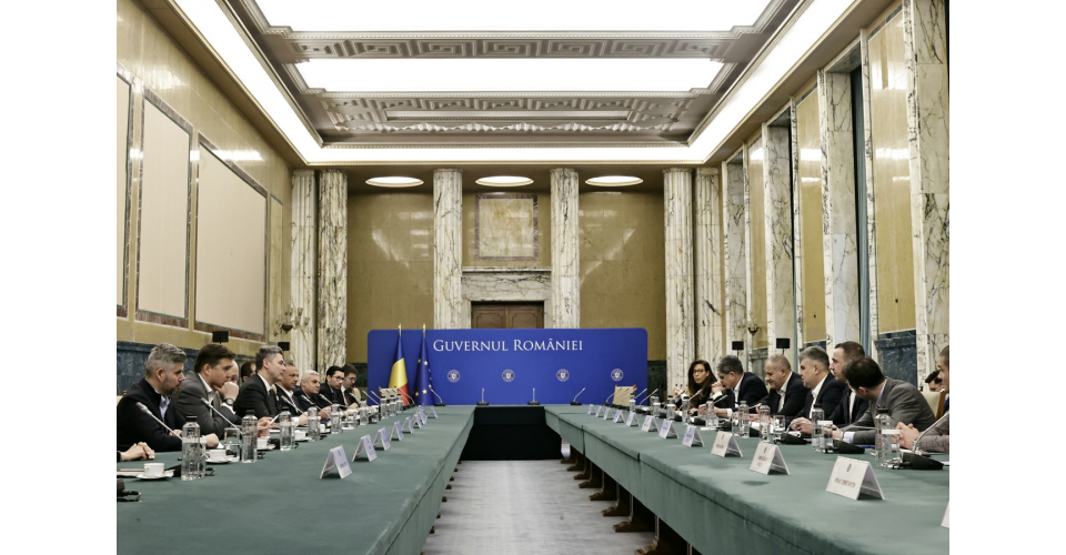 Întâlnirea premierului Marcel Ciolacu cu reprezentanții Confederației Patronale Concordia