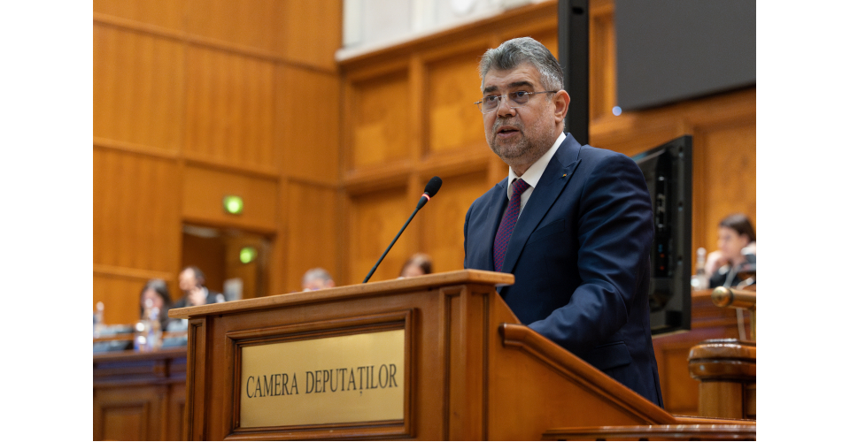 Participarea premierului Marcel Ciolacu la dezbaterea moțiunii de cenzură iniţiate de 155 de deputaţi şi senatori