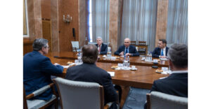 Întrevederea premierului Ilie Bolojan cu reprezentanții Atlantic Council